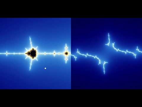 Rope of Hope - Mandelbrot Set Zoom vs Julia Set