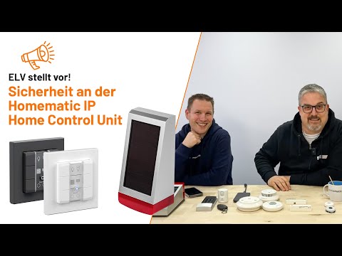 ELV Online-Fachseminar: Sicherheit an der Homematic IP Home Control Unit