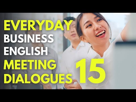 'Master Everyday Business Meetings!' 15 Practical English Conversations [BEL148]