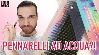 Pennarelli acquerellabili  disegno e coloro Elsa e Anna da FROZEN 2 - recensione -