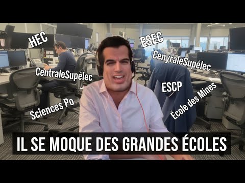 Pierre Chartier X2007: Le roi de la finance se moque des Grandes Écoles