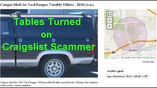 Tables Turned on Craigslist Scammer