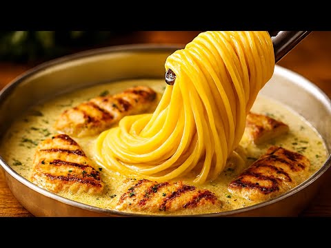 Incredibly delicious spaghetti in just 15 minutes!  The most delicious pasta!