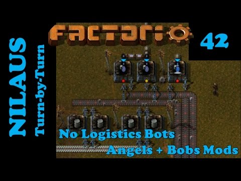 Lets Play Factorio S6E42 - Water Barrels and Fischer Tropsh cracking process
