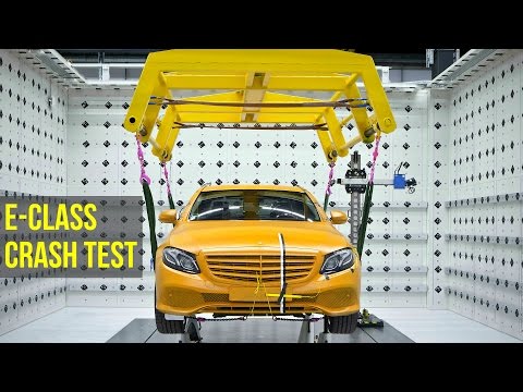 Mercedes E-Class Crash Test - Better than 5 Stars
