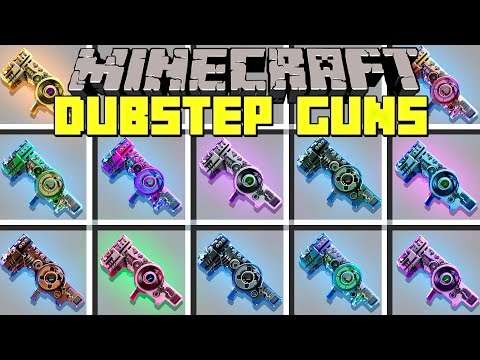 Minecraft DUBSTEP WEAPONS MOD | CRAFT WEAPONS THAT PLAY MUSIC WITH POWERS! | Modded Mini-Game