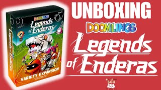 Doomlings Legends of Enderas Expansion Unboxing