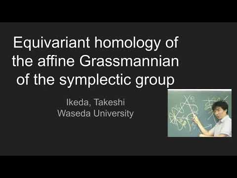 Equivariant homology of the affine Grassmannian of the symplectic group by Takeshi Ikeda