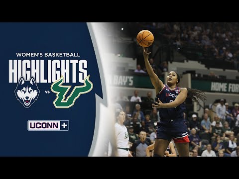HIGHLIGHTS | Strong Leads No. 1 UConn Over South Florida
