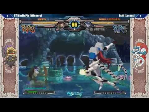 GGXXAC+R Side Tourney FINALS @ Winter Brawl 9 - BT MarlinPie vs Eshi (Justice) [720p/60fps]