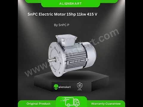 Snpc electric motor 15hp 11kw 415 volt 6 pole 960 rpm 3 phas...