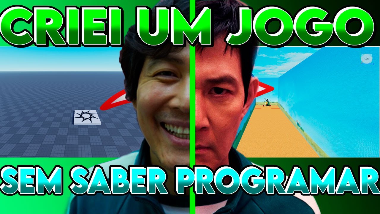 Fiz um Jogo de Squid Game no Roblox Sem Nenhuma Experiência!