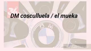DM cosculluela letra