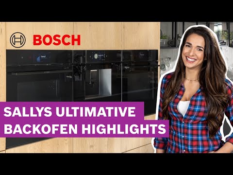 Perfectly prepared dishes with Sally and the Series 8 ovens | Bosch Series 8 oven