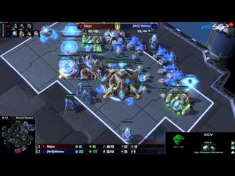 Welmu vs Major g1 - Nation Wars - Starcraft 2 HD polski komentarz