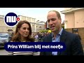 Prins William 'door het dolle' door kind van prins Harry