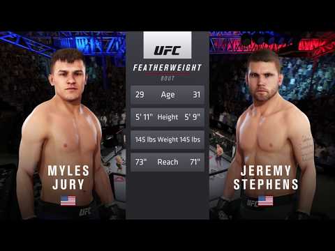 Ea Sports UFC 3 Jeremy Stephens vs. Myles Jury
