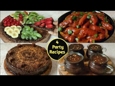 4 Quick And Delicious Party Recipes | Easy Party Recipe Ideas