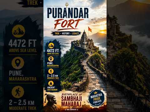Purandar Fort Trek | This Fort Changed Maratha History!