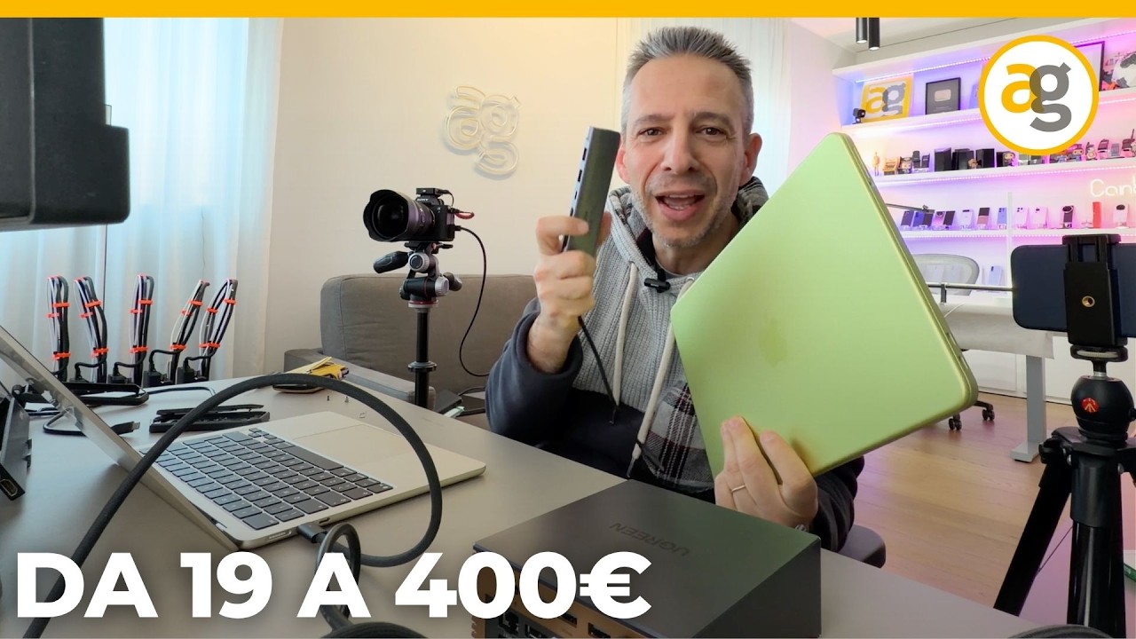 DOCKING STATION da 19 a 400€ Test con MacBook NEO e PRO M5 delle UGREEN