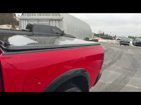 2022 Ram 1500 Classic Warlock 4x4 Crew Cab 5'7" Box in Red for sale at Finch Chrysler Dodge Jeep Ram Ltd in London, ON