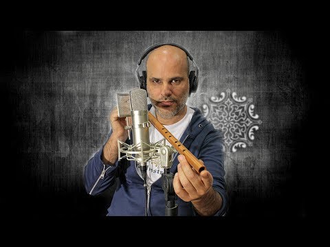 Ay Giz - Playing with our Golden Plastic Ney - Re Tuning