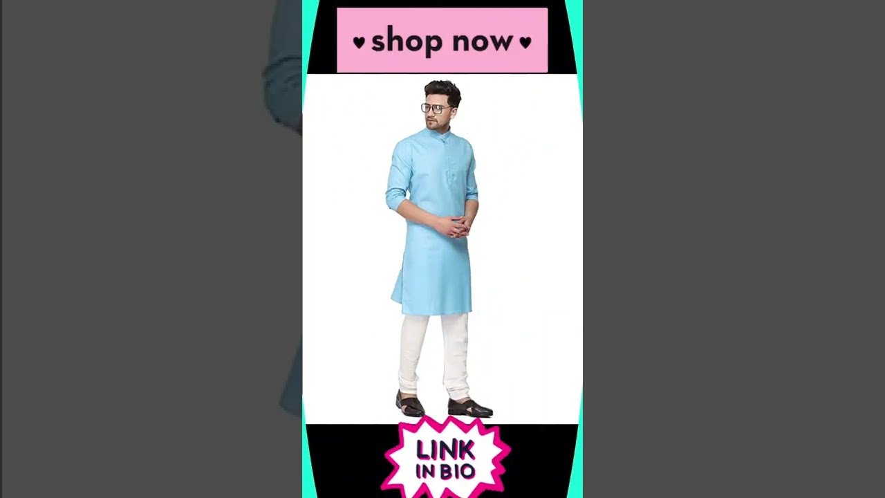 Sky blue Kurta pajama for boys