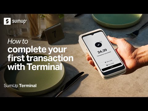 SumUp Terminal kortelių skaitytuvas, baltas video