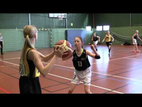 Scania Cup 2016 Girls 04 Quarterfinal BC Nokia - Horsholm BBK 2016-03-27