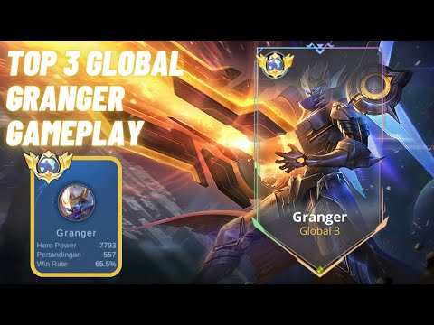 Top 3 Global Granger Gameplay by Lean사랑. - Mobile Legends: Bang Bang