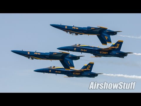 US Navy Blue Angels - Wings Over Wayne Airshow 2017