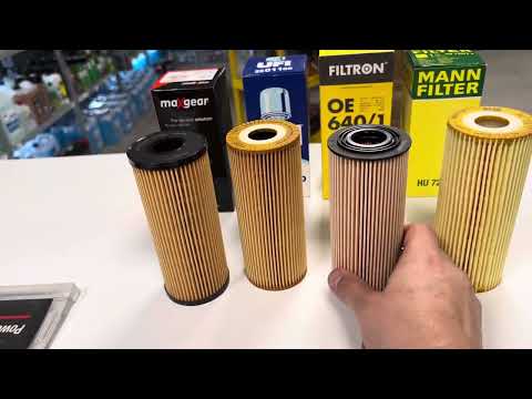 Popularne filtry oleju. Porównanie