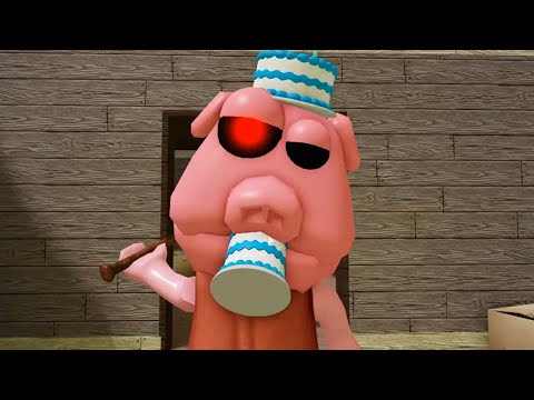 ROBLOX PIGGY 2 BIRTHDAY CAKE GURTY JUMPSCARE - Roblox Piggy Book 2 rp