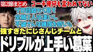 【面白まとめ】全勝1位抜けを達成するもコーチのインタビューに不穏な空気を感じる葛葉ｗｗｗ【にじさんじ/切り抜き/】