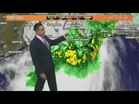 11 a.m.: Latest advisory on Category 1 Hurricane Barry