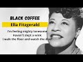 Black Coffee - Ella Fitzgerald Lyrics (HD Quality)