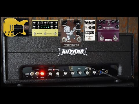 Wizard Amplification W800 - Low Input/Single Coils/FX