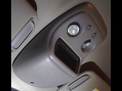 Repair or Replace Map Light Button Switch in a Chevy Truck