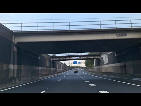 Dashcam timelapse a32 en a28 knooppunt Lankhorst bij Meppel.