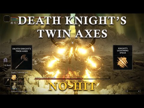 Death Knight's Twin Axes vs Consort Radahn (No-Hit) Build | Elden Ring DLC