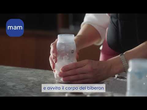 MAM Easy Start™ Anti-Colic: funzione autosterilizzante