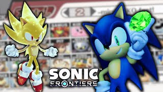 BRAWL SONIC JOINS SONIC FRONTIERS