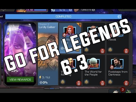 MCOC 6.3 Legends Run