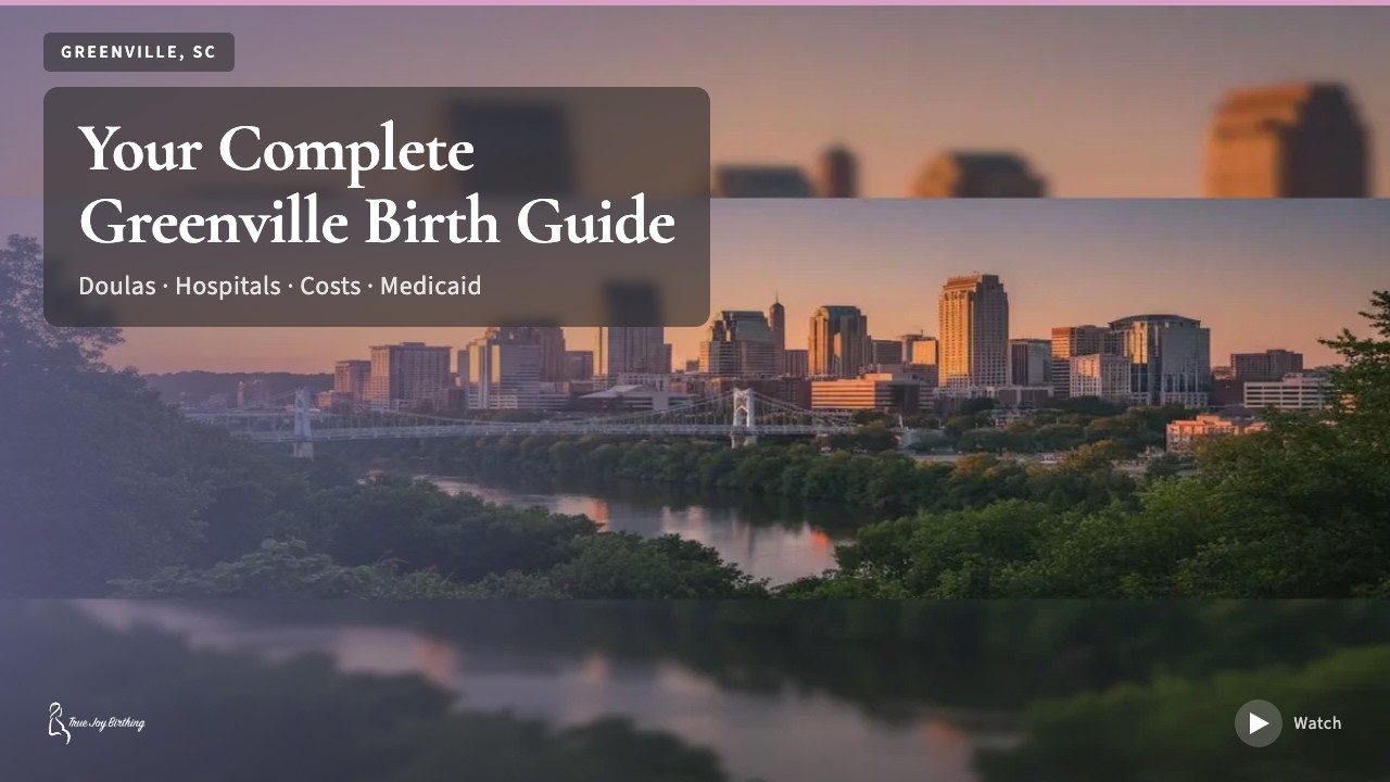 Greenville, South Carolina Doula & Birth Plan Guide press play to watch