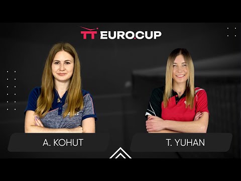 16:45 Alina Kohut - Tetiana Yuhan 01.05.2025 TT Euro.Cup Women Ukraine Star. TABLE 4