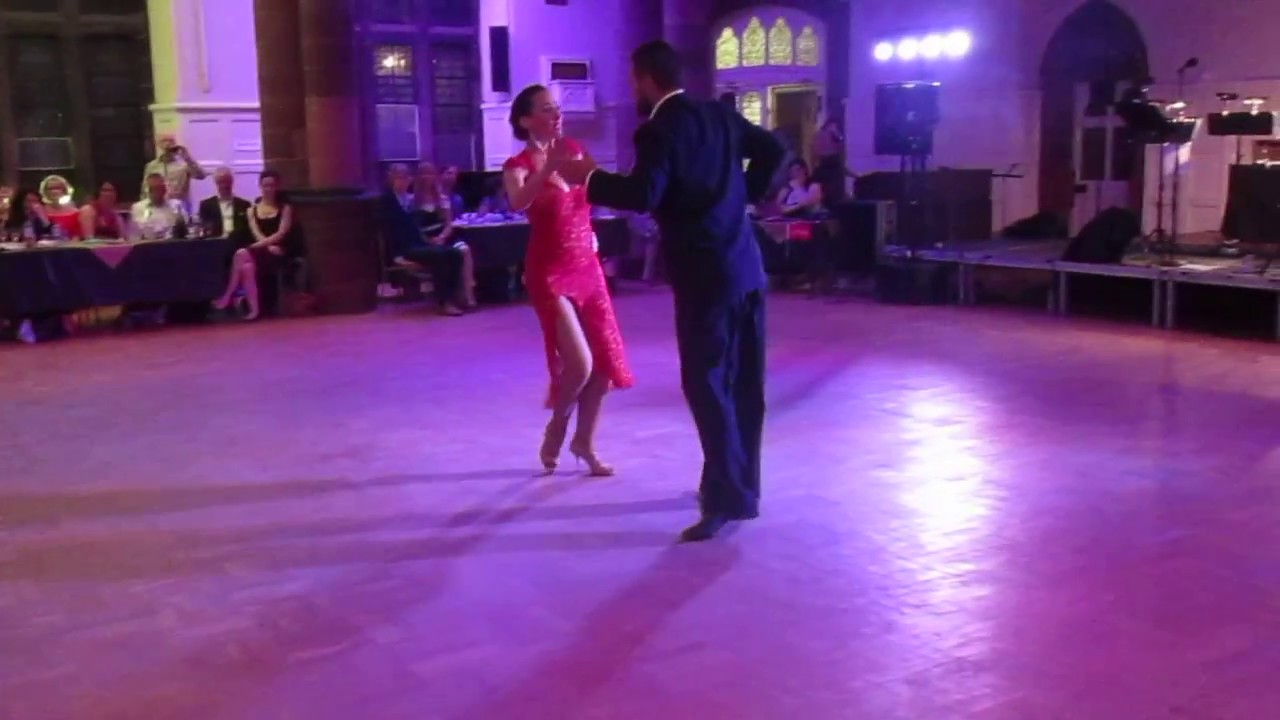 Diego 'El Pajaro'Riemer & Natalia Cristobal Rive Dancing to Cantinera by Argentino Ledesma at the Pa