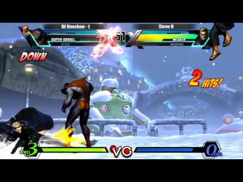 WNX(UMVC3) - DJ Huoshen (Felicia/Skrull/Task) Vs. Steve H (Wolv/Akuma/Wesk) - SSBB - SSBB