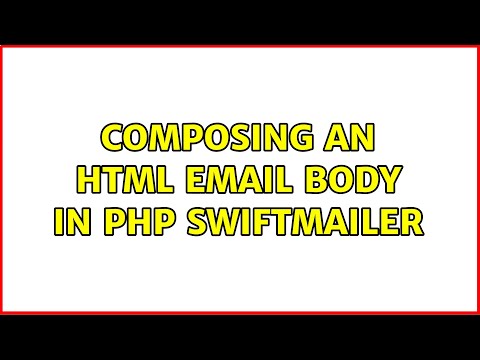 Composing an HTML email body in PHP swiftmailer