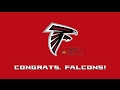 Congrats Falcons
