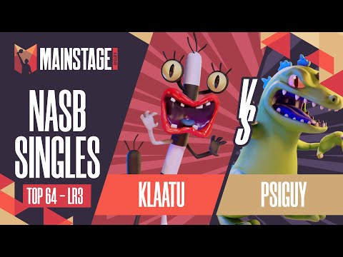 Klaatu vs PSIguy - Nick All-Star Brawl: Top 64 LR3 - Mainstage 2021 | Oblina vs Reptar (NASB)